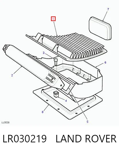  Фільтр салону Land Rover Range Rover 2