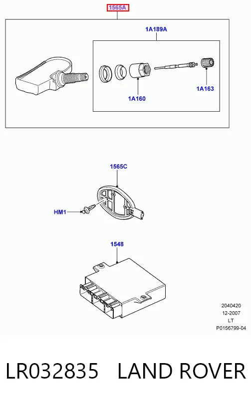 Манометр повітряний Land Rover Range Rover SPORT I позашляховик (L320) (2005 - 2013) ціна, від 74.39 USD