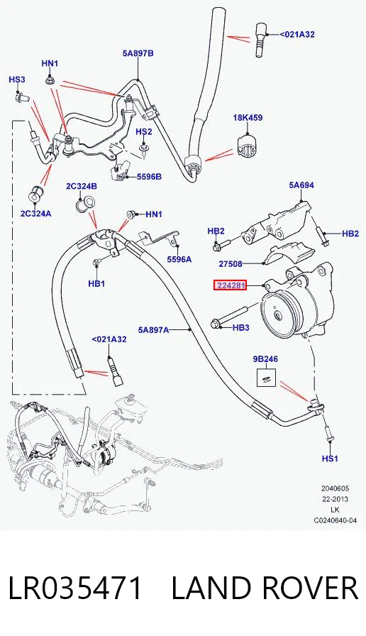 LR035471 Land Rover 