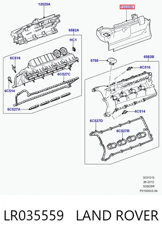DW9312025BA Land Rover 