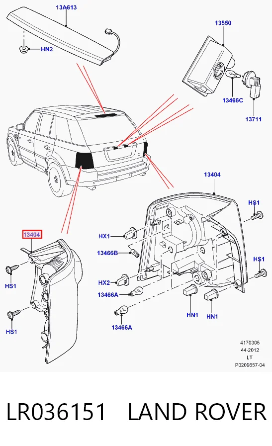 Задні ліхтарі Polcar 433688V ціна, від 302.95 USD