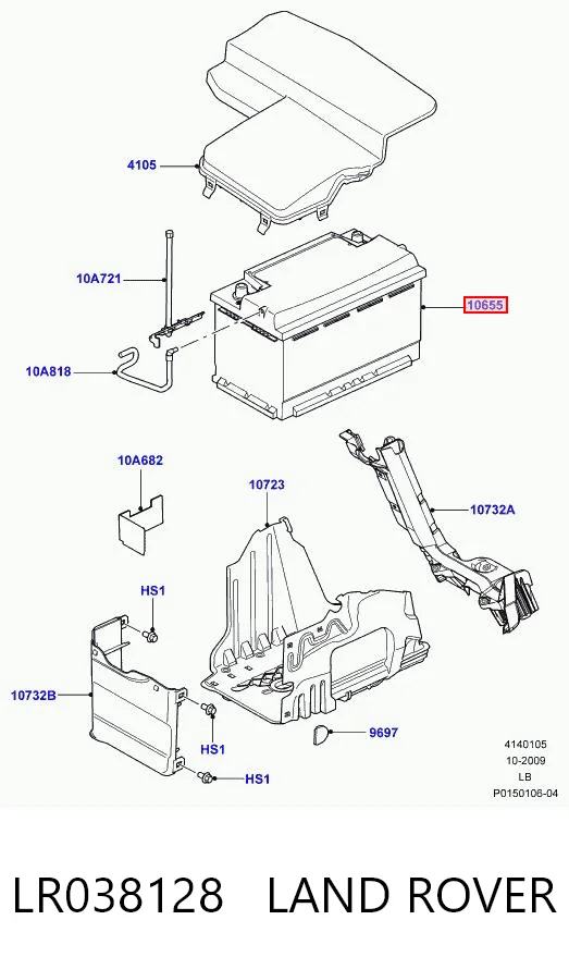 288000L470 Toyota Авто акумулятор