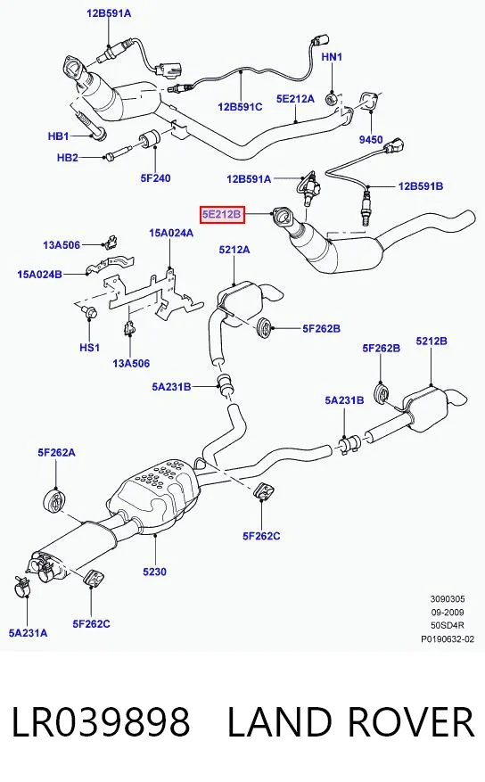 LR039898 Land Rover 