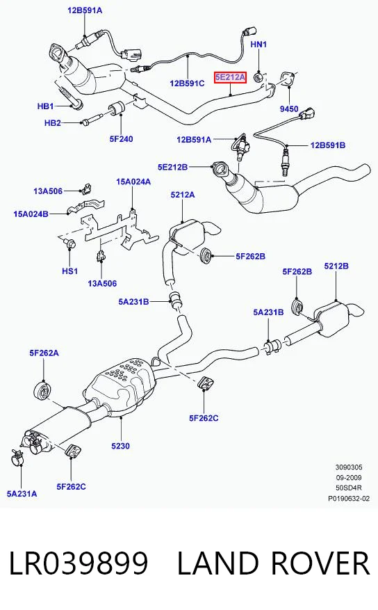 LR039899 Land Rover 