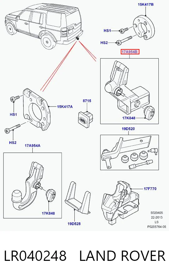LR040248 Land Rover 