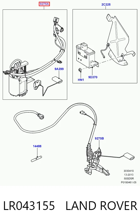 Купити Бензонасос Land Rover Range Rover III L322