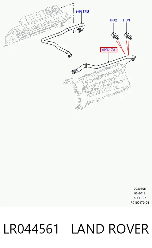 9W839K617BB Jaguar 