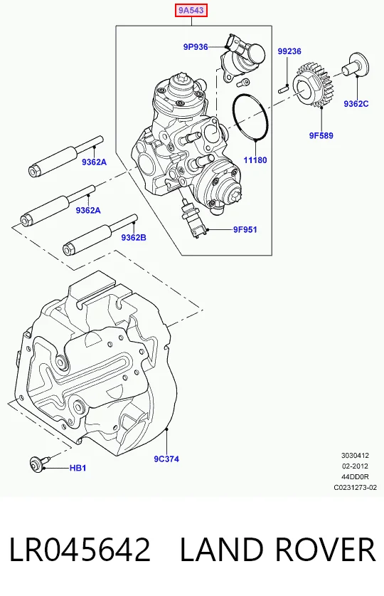 445010666 Bosch Насос паливний високого тиску (ПНВТ)