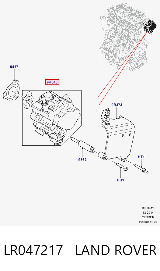 986437034 Bosch Насос паливний високого тиску (ПНВТ)