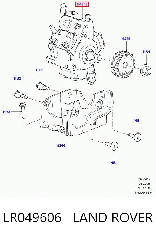 Купити LDFF0591 Lucas Насос паливний високого тиску (ПНВТ) - DIESEL