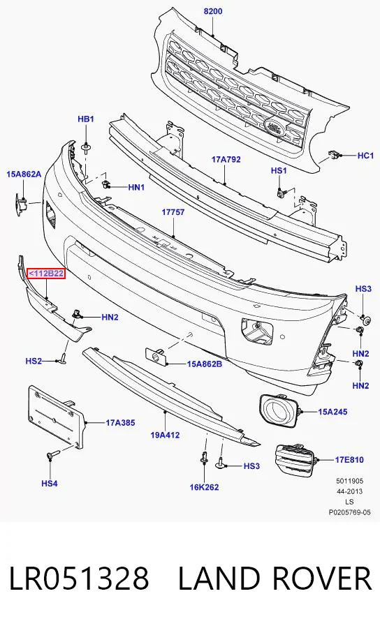 LR051328 Land Rover