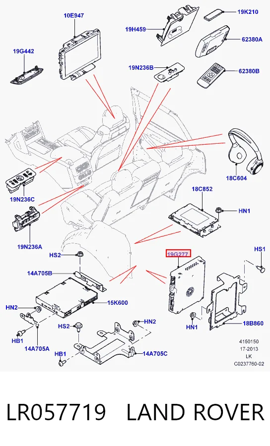  Land Rover CK5214F641AK ціна, від 214.17 USD