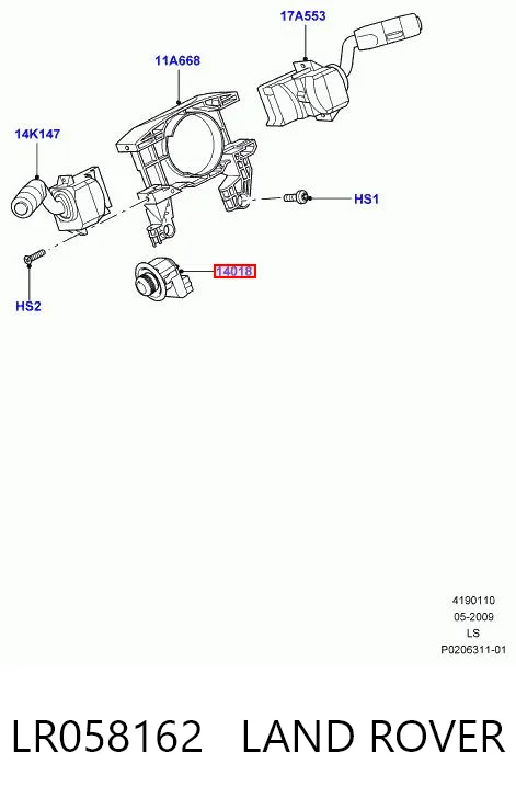 CPLA6465BA Land Rover 