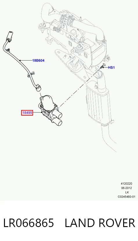 31322093 Volvo Регулюючий клапан охолоджувальної рідини