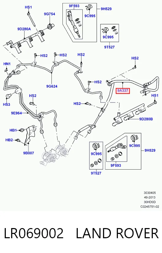 LR069002 Land Rover 