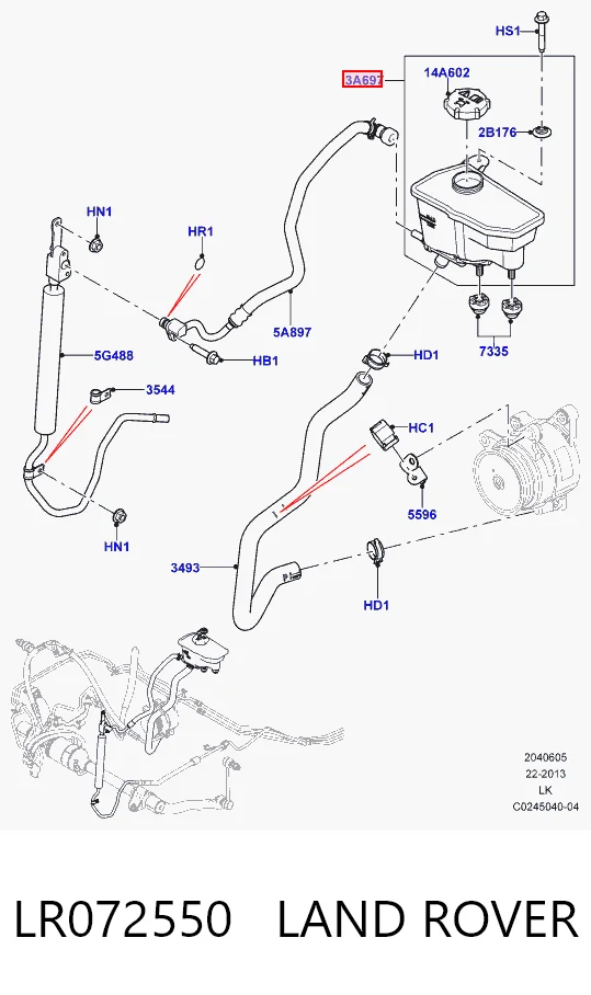 Бак масляний Land Rover Range Rover IV позашляховик (L405) (2012 - 2021) ціна, від 67.37 USD
