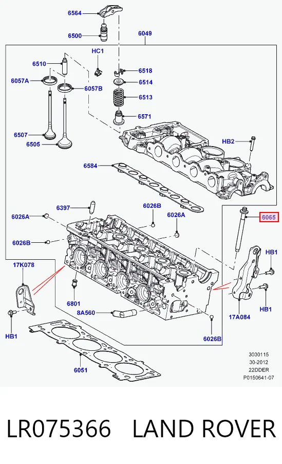 Болт головки блока циліндрів, ГБЦ Ford Focus II хетчбек (DA, HCP, DP) (2004 - 2011) ціна, від 17.10 USD