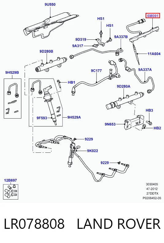 Купити 4R8Q12A378AF Peugeot/Citroen 