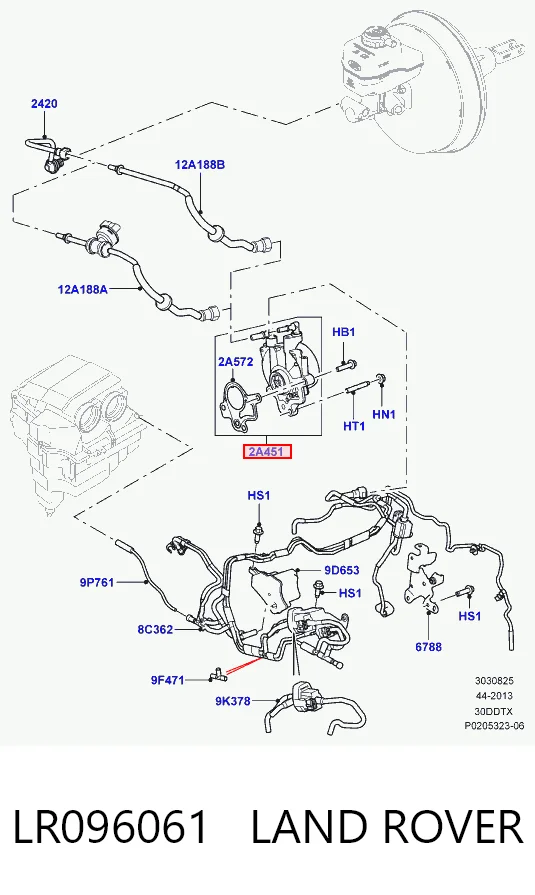 Насос вакуумний Land Rover Discovery IV позашляховик (L319) (2009 - 2018) ціна, від 62.15 USD
