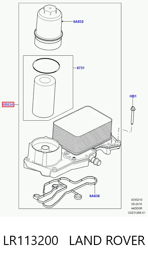 Корпус масляного фільтра AND 30115131 ціна, від 204.65 USD