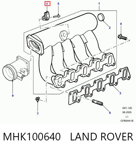 0099455421 Fiat/Alfa/Lancia Датчик тиску наддуву турбіни