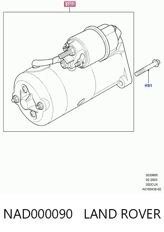 CS1171 Jurid/Bendix Стартер двигуна