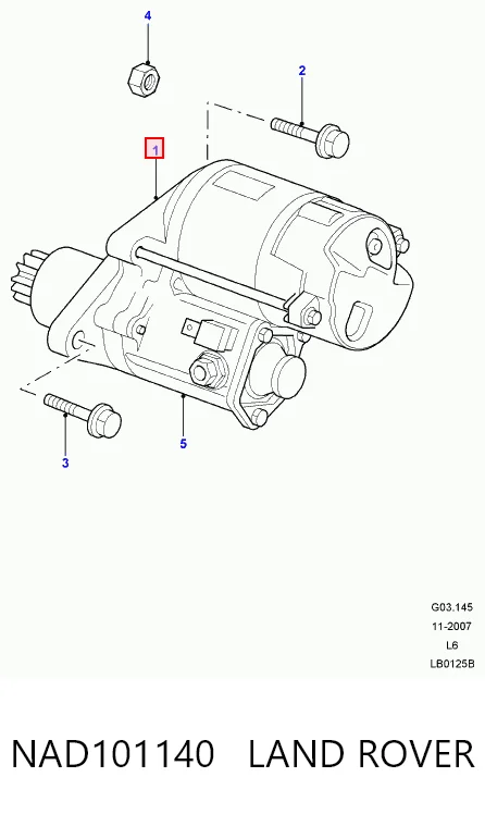 Стартер 1648213580 Peugeot/Citroen