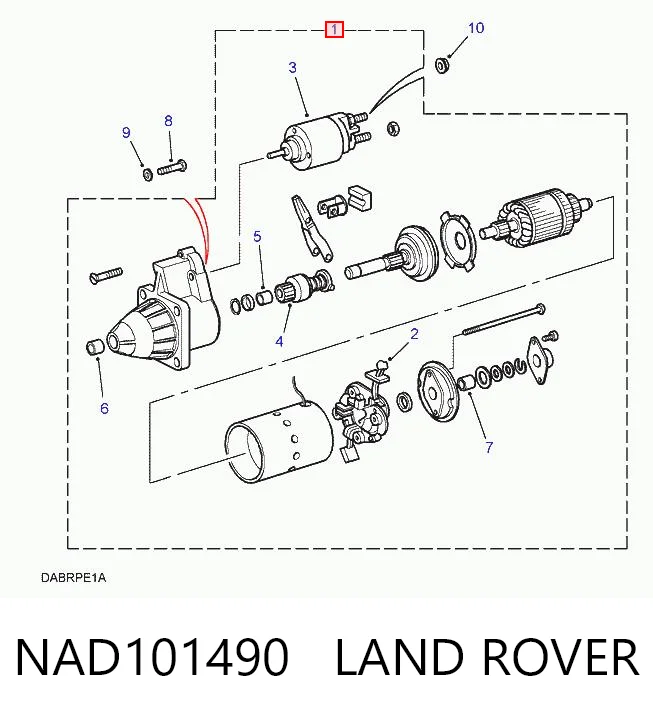 Купити RTC6061N Britpart Стартер