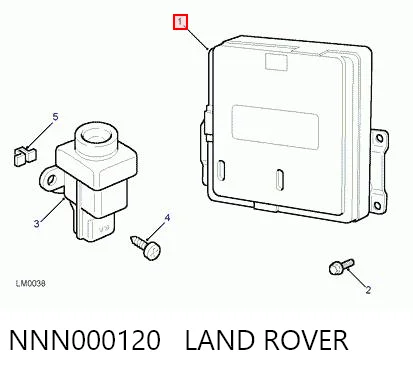 Блок електронного управління на Land Rover Discovery II LJ ,LT