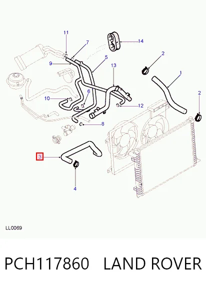 Шланг/патрубок радіатора охолодження, нижній Gros T55101 ціна, від 15.59 USD