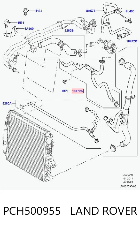 PCH500955 Land Rover 