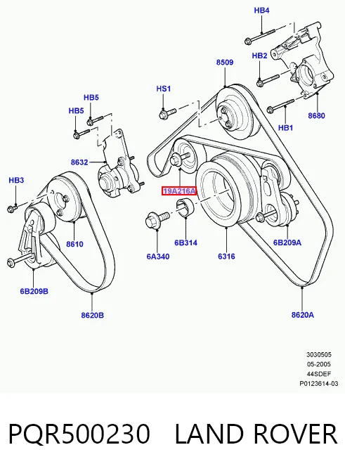 Натяжний ролик Jaguar C2C37064 ціна, від 32.02 USD