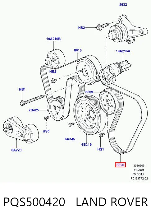 Купити A9069974192 Mercedes Ремінь генератора