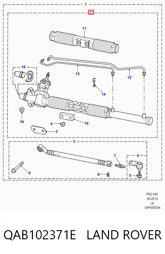 Купити Рульова рейка Land Rover Freelander I L314