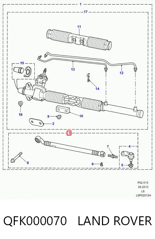 Тяга рульова в зборі, права Lemforder 44864 ціна, від 43.57 USD