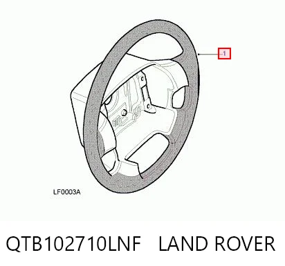 Рульове колесо Land Rover Range Rover 2 LP, P38A
