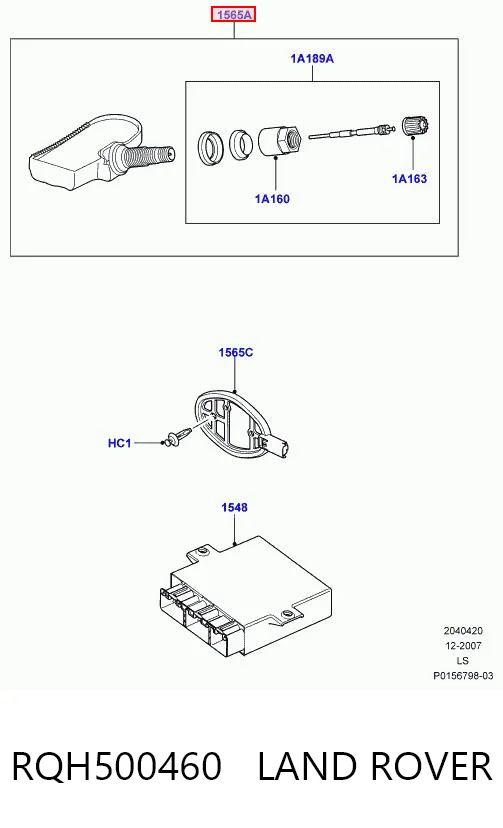Манометр повітряний Britpart LR032836LR ціна, від 63.17 USD