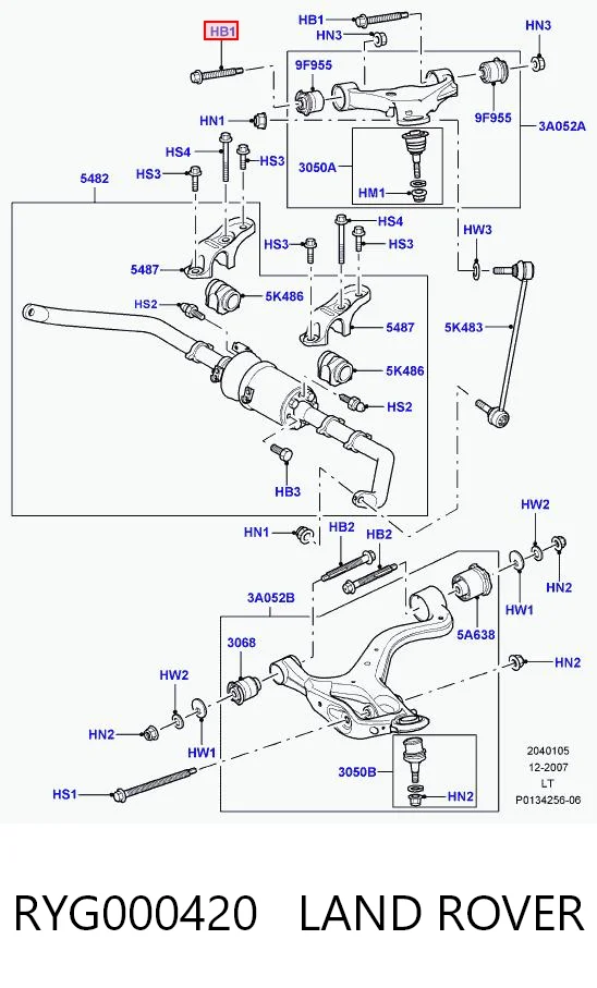  Britpart RYG000420 ціна, від 9.09 USD