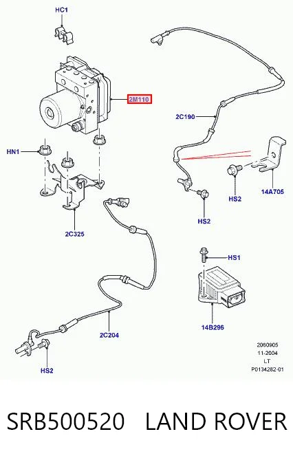Купити Блок АБС Land Rover Range Rover III L322