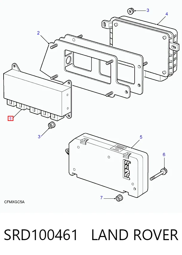 Елементи АБС Rover SRD100462 ціна, від 47.96 USD