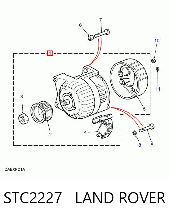 Генератор Britpart STC2227 ціна, від 147.86 USD