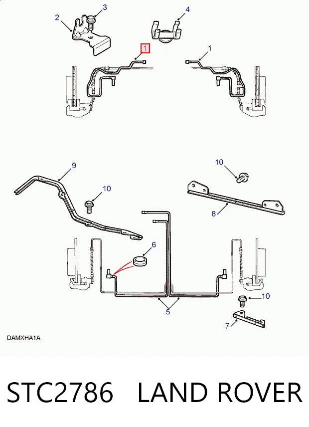 Датчик ABS передній Land Rover Range Rover II позашляховик (LP, P38A) (1994 - 2002) ціна, від 19.29 USD