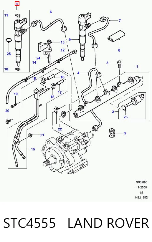 Паливні форсунки 445110130 Bosch