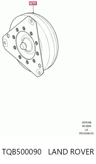 Гідротрансформатор ГМП Britpart LR008767 ціна, від 857.76 USD