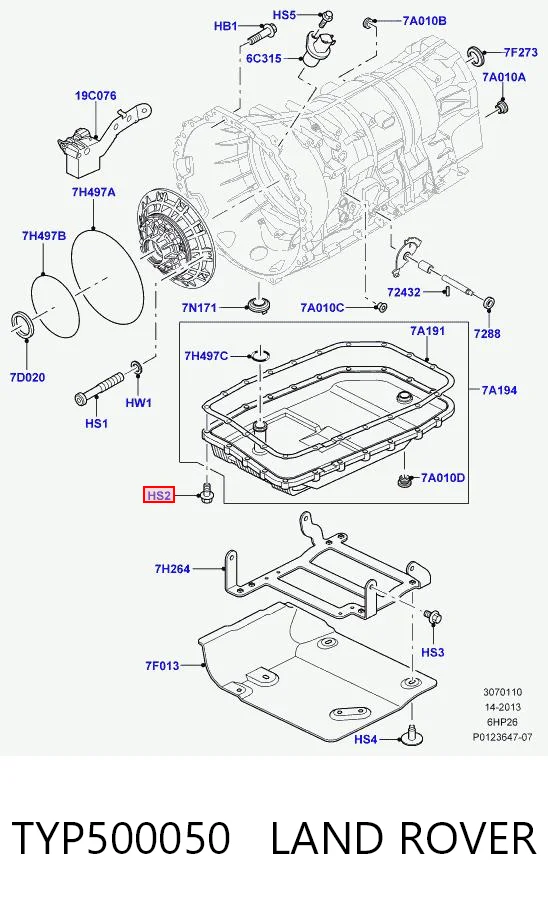 Купити 0736101486 ZF Parts Піддон АКПП