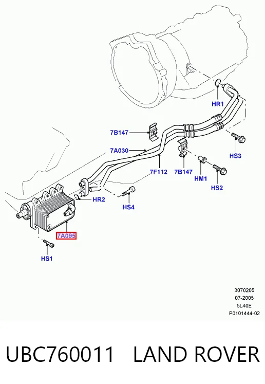 4332L82X Polcar Радіатор охолодження, АКПП