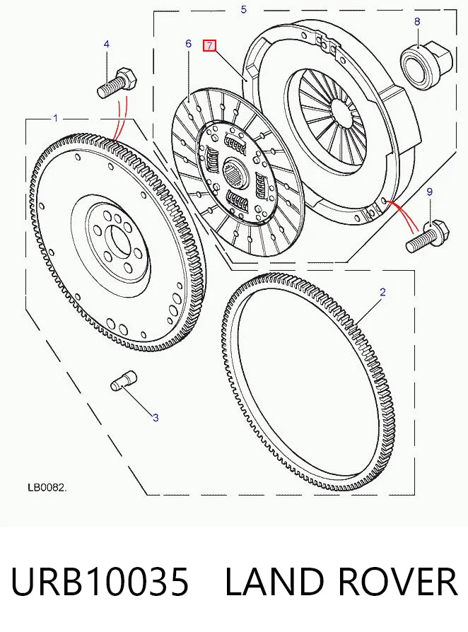 Пелюстковий кошик зчеплення Rover 400 седан (RT) (1995 - 1999) ціна, від 31.67 USD