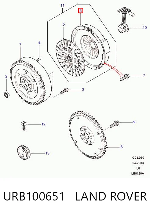 Купити Зчеплення Rover 75  RJ