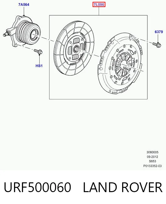  Зчеплення Land Rover Discovery 3
