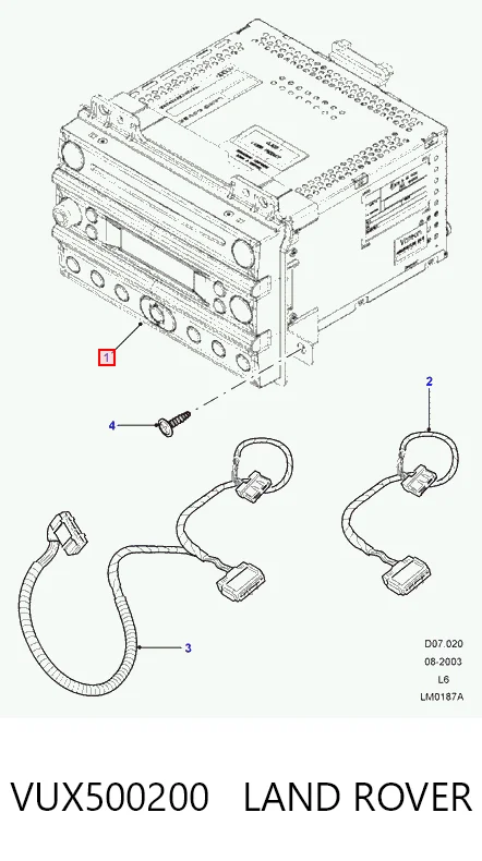 Магнітола на Land Rover Freelander I L314